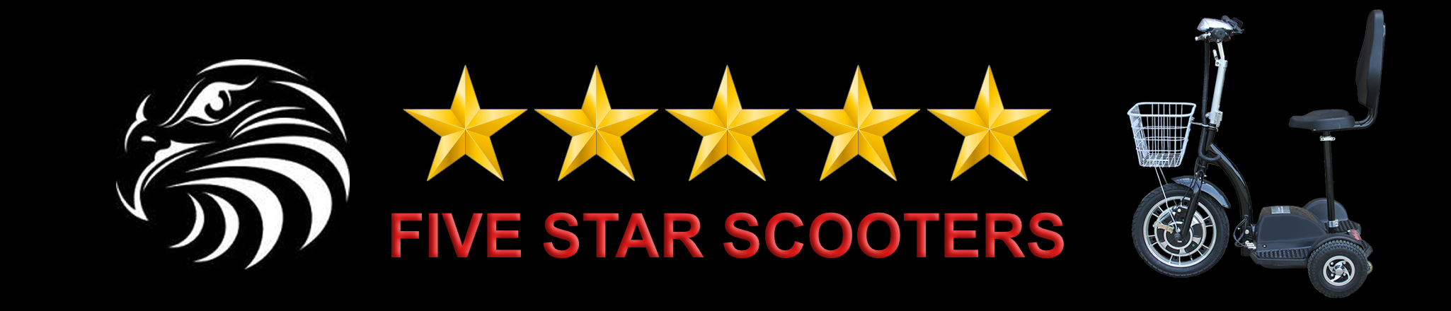Five 5 Star Scooters